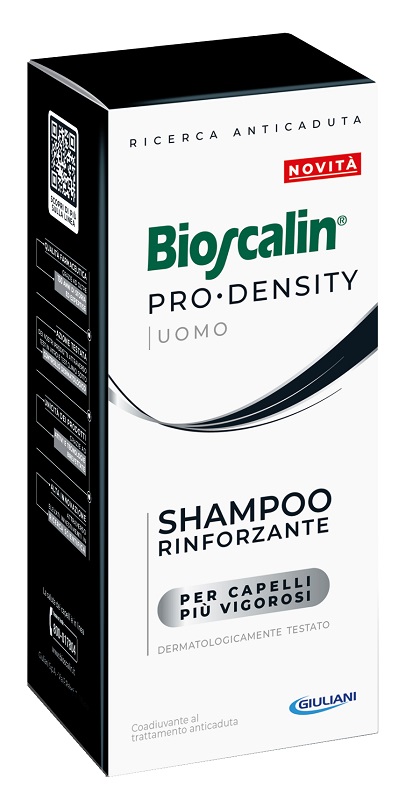 BIOSCALIN PRO DENSITY UOMO SHAMPOO RINFORZANTE 200 ML - Angeli Pharm