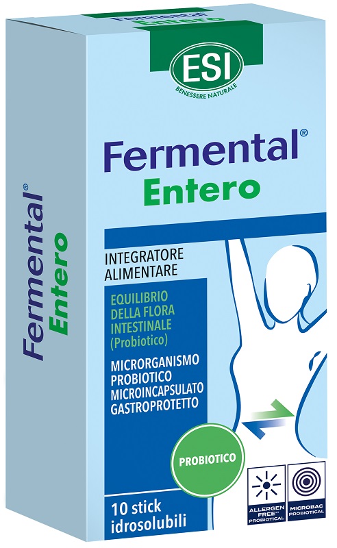 ESI FERMENTAL ENTERO 10 STICK IDROSOLUBILI - Angeli Pharm