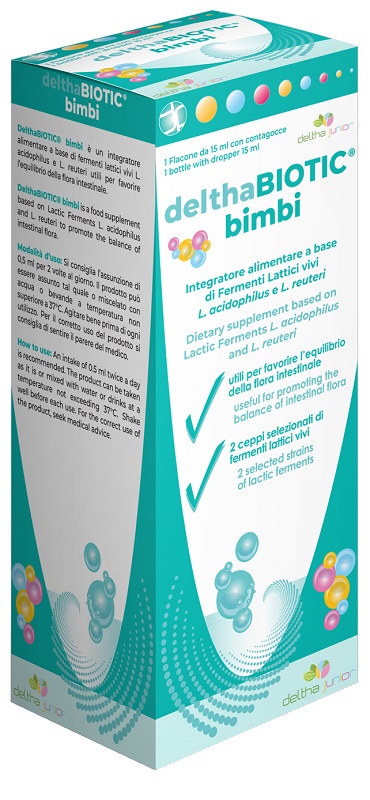 DELTHABIOTIC BIMBI GOCCE 15 ML - Angeli Pharm