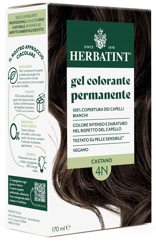 HERBATINT 4N CASTANO 170 ML - Angeli Pharm