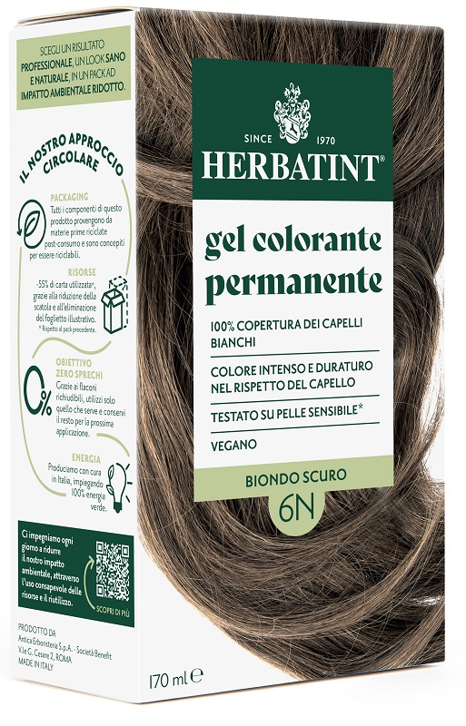 HERBATINT 6N BIONDO SCURO 170 ML - Angeli Pharm