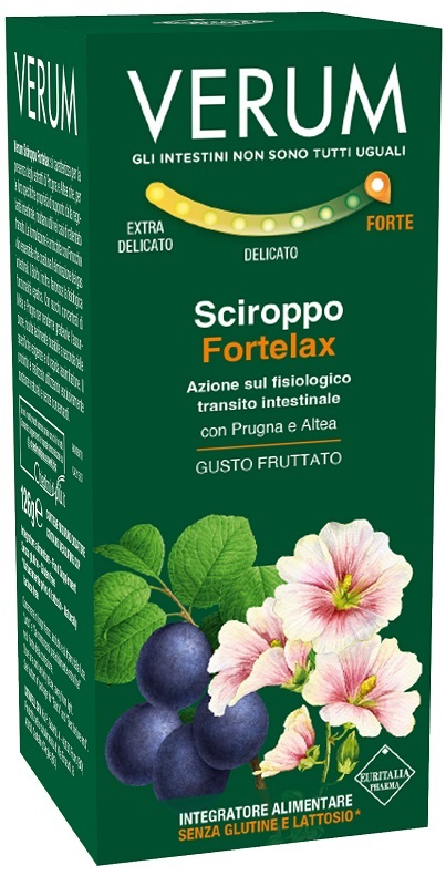 VERUM FORTELAX SCIROPPO FRUTTATO 126 G NEW - Angeli Pharm